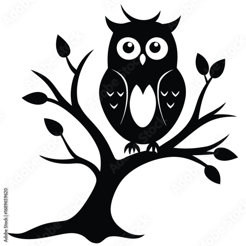 owl on tree