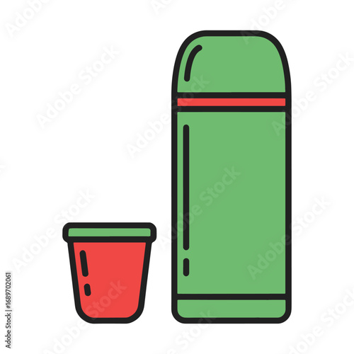 Modern insulated travel mug ready for your favorite beverage