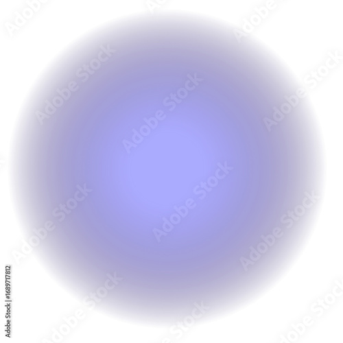 Purple glowing circle 