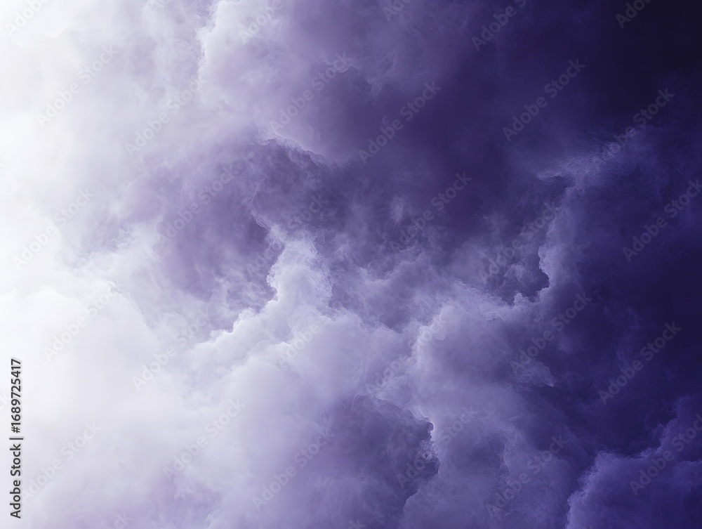 Fototapeta premium Abstract Purple and White Cloud Texture Background Image