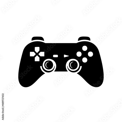Modern gaming controller ready for action, symbolizing digital entertainment and competitive play