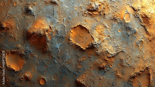 Crater texture alien planet surface images
