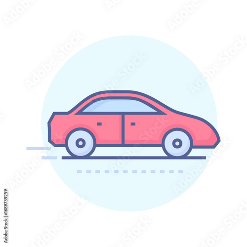 Car Icon Illustration
