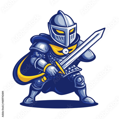 Knight Mascot Logo