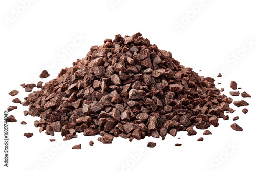 Wallpaper Mural Pile of dark-brown, coarse crumbs Torontodigital.ca