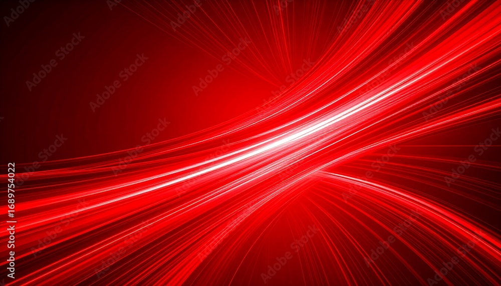 Fototapeta premium Abstract red motion blur