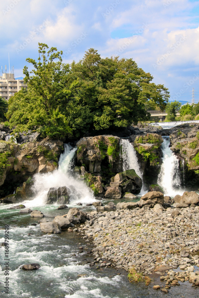 Obraz premium 鮎壺の滝