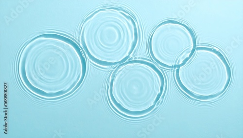 Abstract Aqua Water Ripples Texture Background