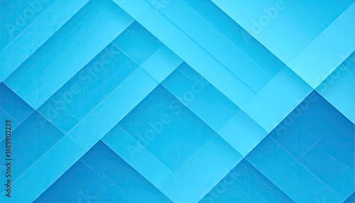 Abstract Blue Cyan Gradient Geometric Wallpaper