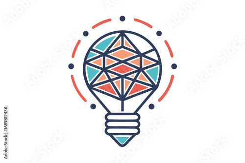 Iot smart light bulb geometric energy saving device