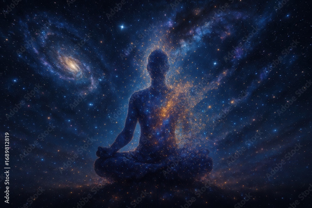 Fototapeta premium human soul awaken