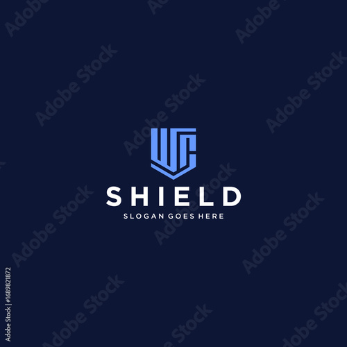 WC Shield Logo Design Inspiration	