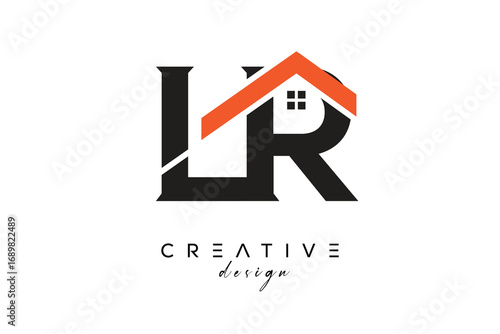 Foto LR Creative Real Estate Architecture Monogram and Home Logo