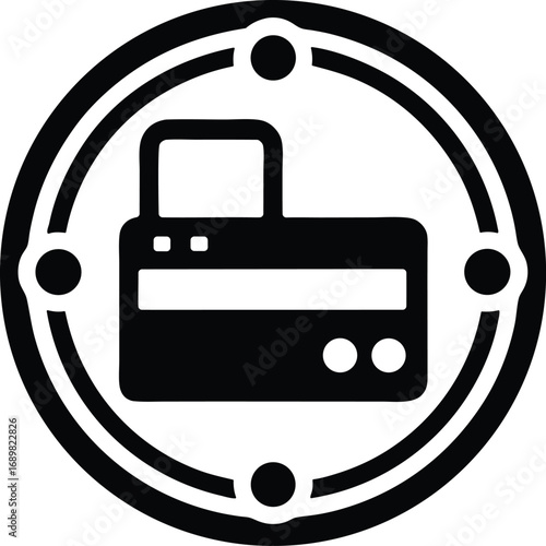 Payment gateway vector icon.eps