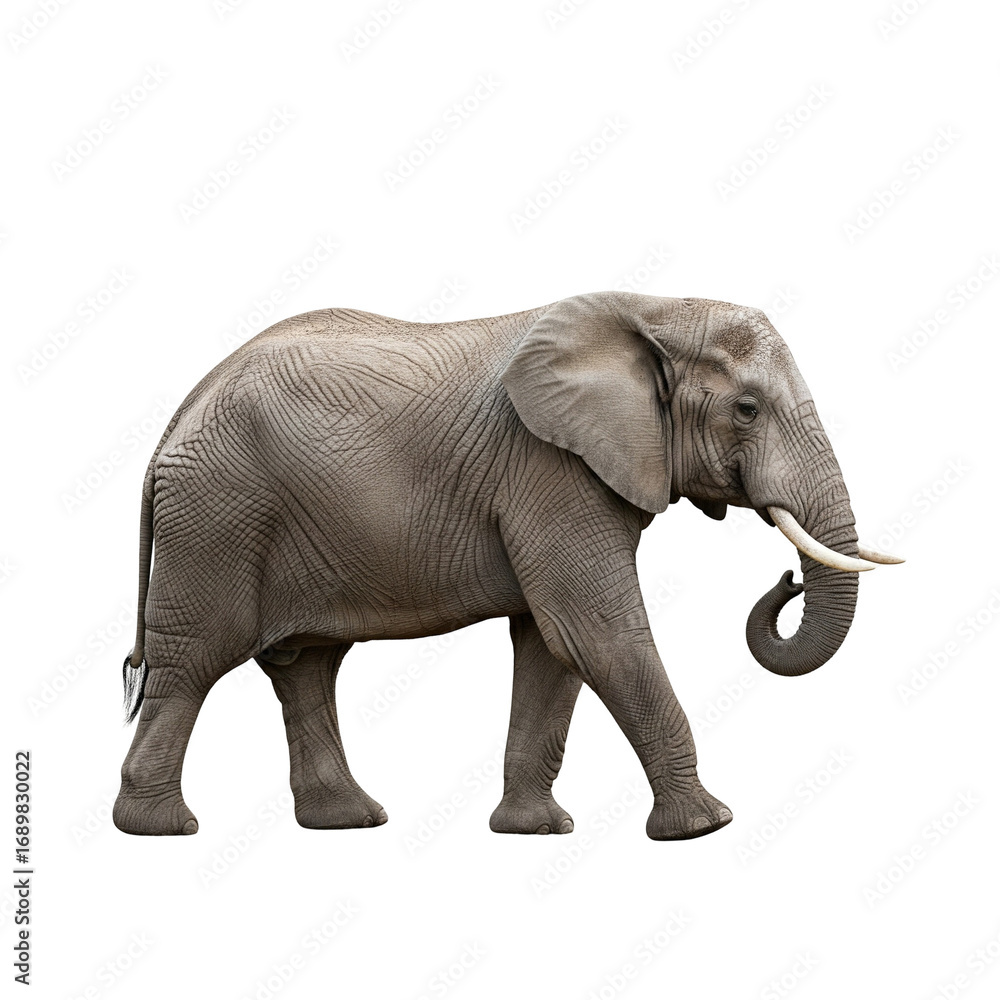 Obraz premium elephant isolated on white