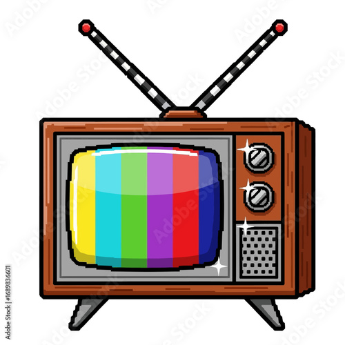 retro tv set