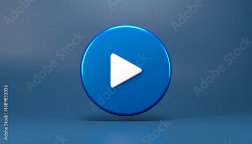 Free Download Play Button 3D Model - GFXLoad