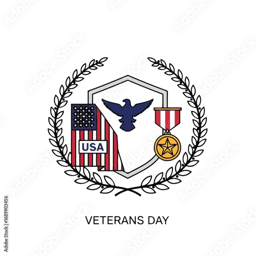 Military Symbols and Camoflage Pattern