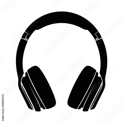 headphones isolated on white background