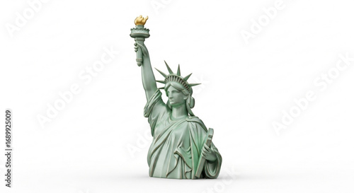 Statue of liberty new york city landmark american symbol freedom torch travel usa tourism monument statue