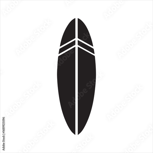 surfboard icon vector illustration