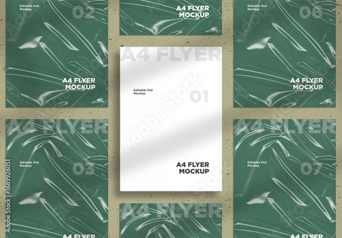 Flyer Mockup set Presentation
