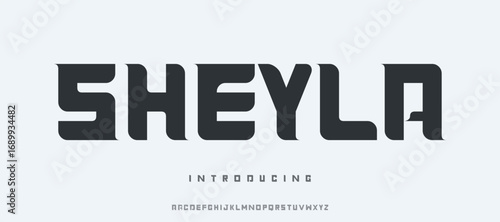Sheyla Font Uppercase Lowercase and Number. Classic Lettering Minimal Fashion Designs. Typography modern serif fonts regular decorative vintage concept. vector illustration
