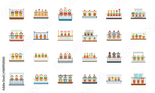Home Interior and Furniture Icons Set – Living Room, Bedroom, Kitchen, Bathroom, Balcony, Garden, Fireplace, Chandelier, Sofa, Mailbox, Dining Table, Home Decor, Garage, Playground, Outdoor Patio, Win