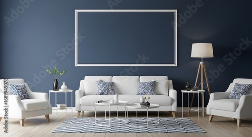 Modern Living Room Interior Design.