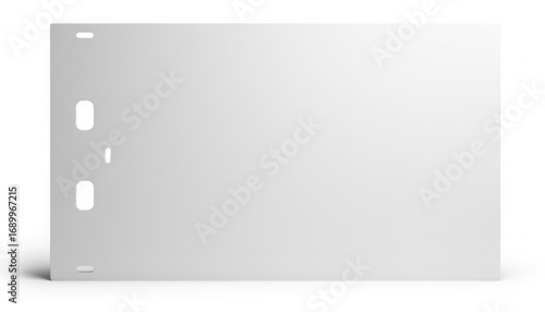 Wallpaper Mural Blank white sheet of paper isolated on a clean background   Torontodigital.ca