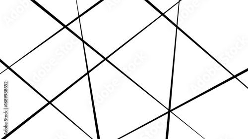 Random chaotic lines abstract geometric pattern texture, Black chaotic lines of modern design. flat vector illustration isolated on white background.
