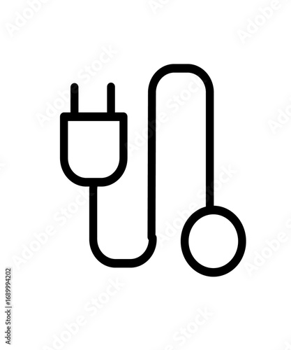 Plug free icon