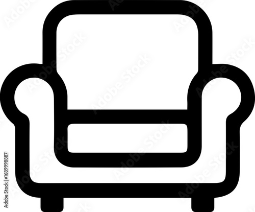 Armchair Sofa Icon