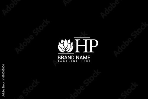 HP Letter Logo Design Modern Lotus Symbol, Business, Brand Identity Template