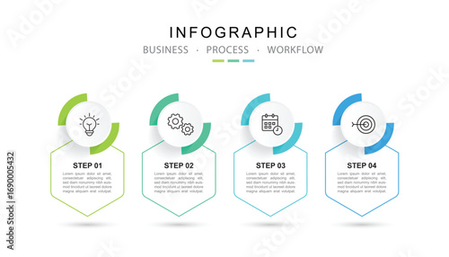 symbol, infographic, visualization, data, section, analytics, presentation, four, connection, plan, flow, element, info, workflow, infographics, creative, graph, 4, background, circle, option, templat