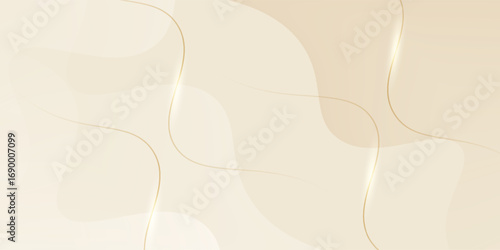 Luxury gold background with beige and white gradient color
