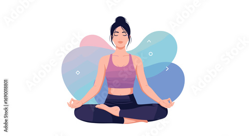 Calm mind peaceful body meditation and yoga for holistic well-being and inner harmony