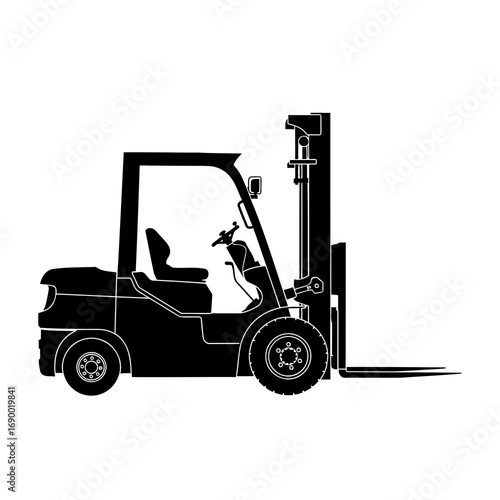 forklift truck and forklift