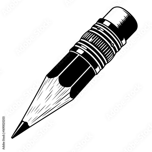 pencil and eraser
