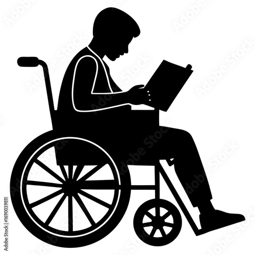 disabled man in wheelchair