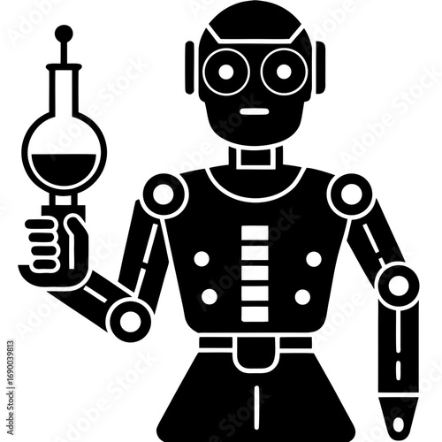 retro robot toy