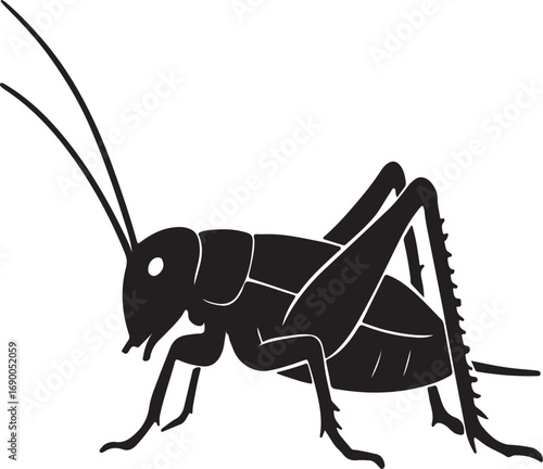 cricket vector silhouette