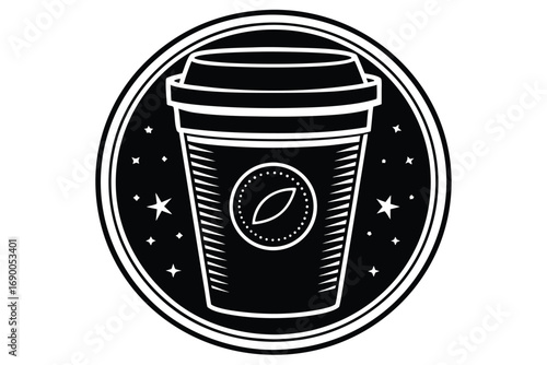 coffee to go icon vector