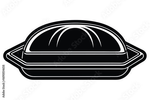 food tray vector icon