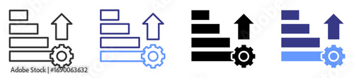 priority icon set multiple style