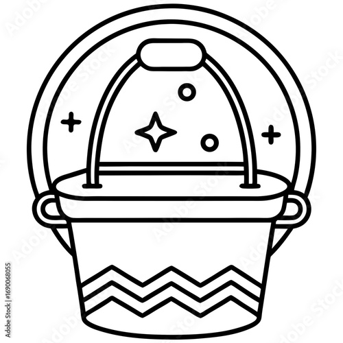 Travel Bucket List Icon Minimalist Line Art Vector for Adventure & Vacation Planning