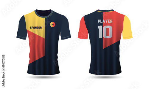 Soccer jersey design, Gaming T Shirt Jersey template