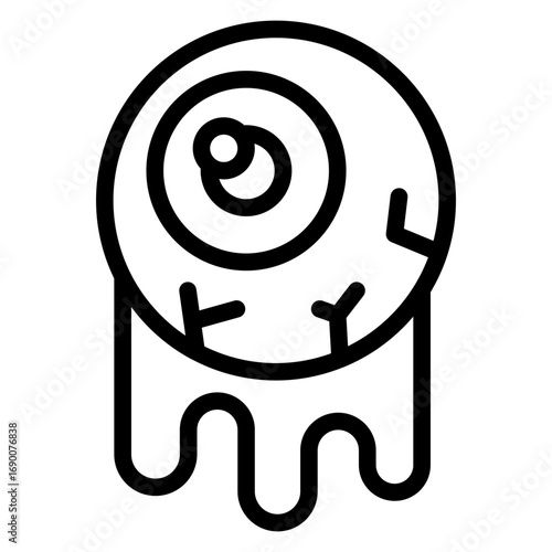 eye with bloods icon