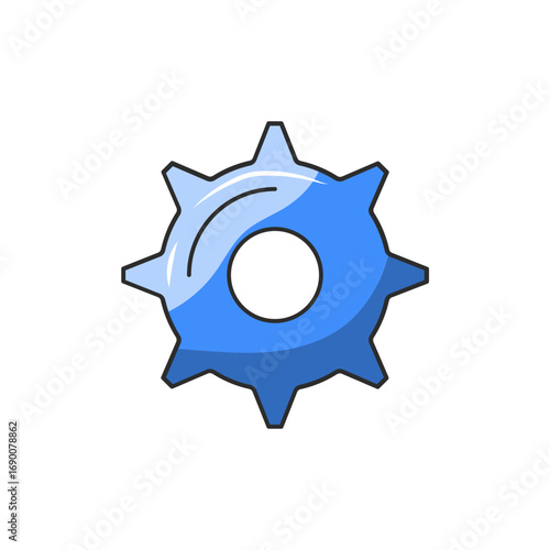 Gear Advanced Icon, Detailed Settings for Admin Panel