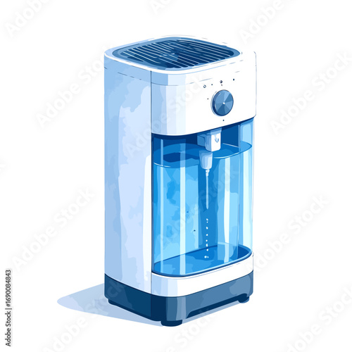 Modern home soda maker appliance for sparkling water.